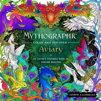 Mythographic Color and Discover: Crystal Kingdom: An Artist's Coloring Book  of Prismatic Playgrounds
