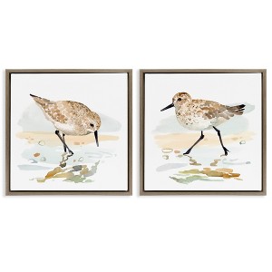 Stupell Industries Sea Birds on Shore, 18" x 18" - 1 of 4