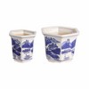 Sagebrook Home 2pc Chinoiserie Ceramic Indoor Outdoor Planter Pot Blue/White - 2 of 4