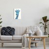 Stupell Industries Blue Giraffe Varied Collage Assortment Animal Painting Wall Plaque Art - 3 of 4