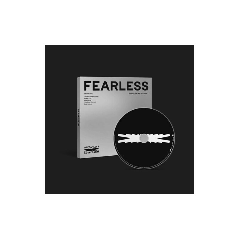 Le Sserafim - 1st Mini Album 'FEARLESS' (Monochrome Bouquet Ver.) (CD), 1 of 2