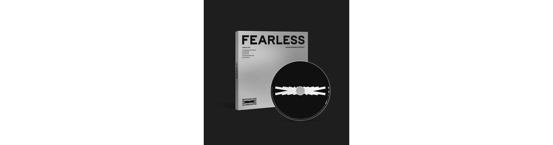 Le Sserafim - 1st Mini Album 'FEARLESS' (Monochrome Bouquet Ver.) (CD)
