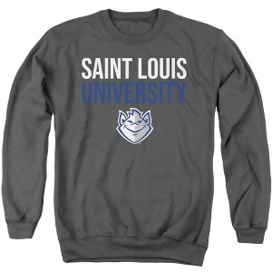 Saint Louis University Official Stacked Adult Crewneck Sweatshirt - 1 of 4