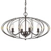 Crystorama Lighting Zucca 4 - Light Chandelier in  English Bronze/Antique Gold - 2 of 4
