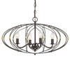 Crystorama Lighting Zucca 4 - Light Chandelier in  English Bronze/Antique Gold - image 2 of 4