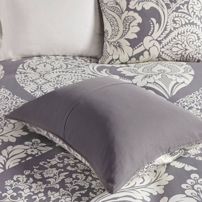 Madison Park 7pc Adela Cotton Printed Comforter Bedding Set, 6 of 14