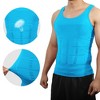 Unique Bargains Men Body Slimming Tummy Shaper Underwear Stretch Shapewear Waist Girdle Shirt Nylon - 3 of 4