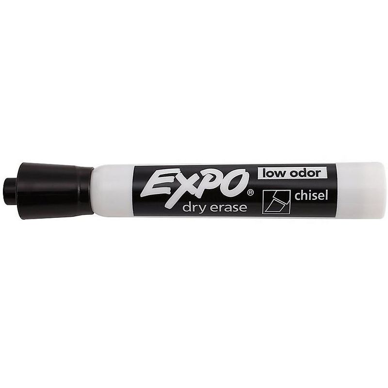 EXPO Magnetic Clip Eraser w/3 Markers Chisel Black/Blue/Red 1 Set 81503, 5 of 9
