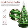 Best Choice Products 15in Ceramic Christmas Tree, Pre-lit Hand-Painted Holiday Decor w/ 64 Lights - 2 of 4