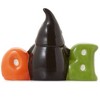 Casafield Ceramic Halloween BOO Gnome, Hand Painted 7-Inch Pre-Lit LED Gnome Tabletop Decor - 2 of 4