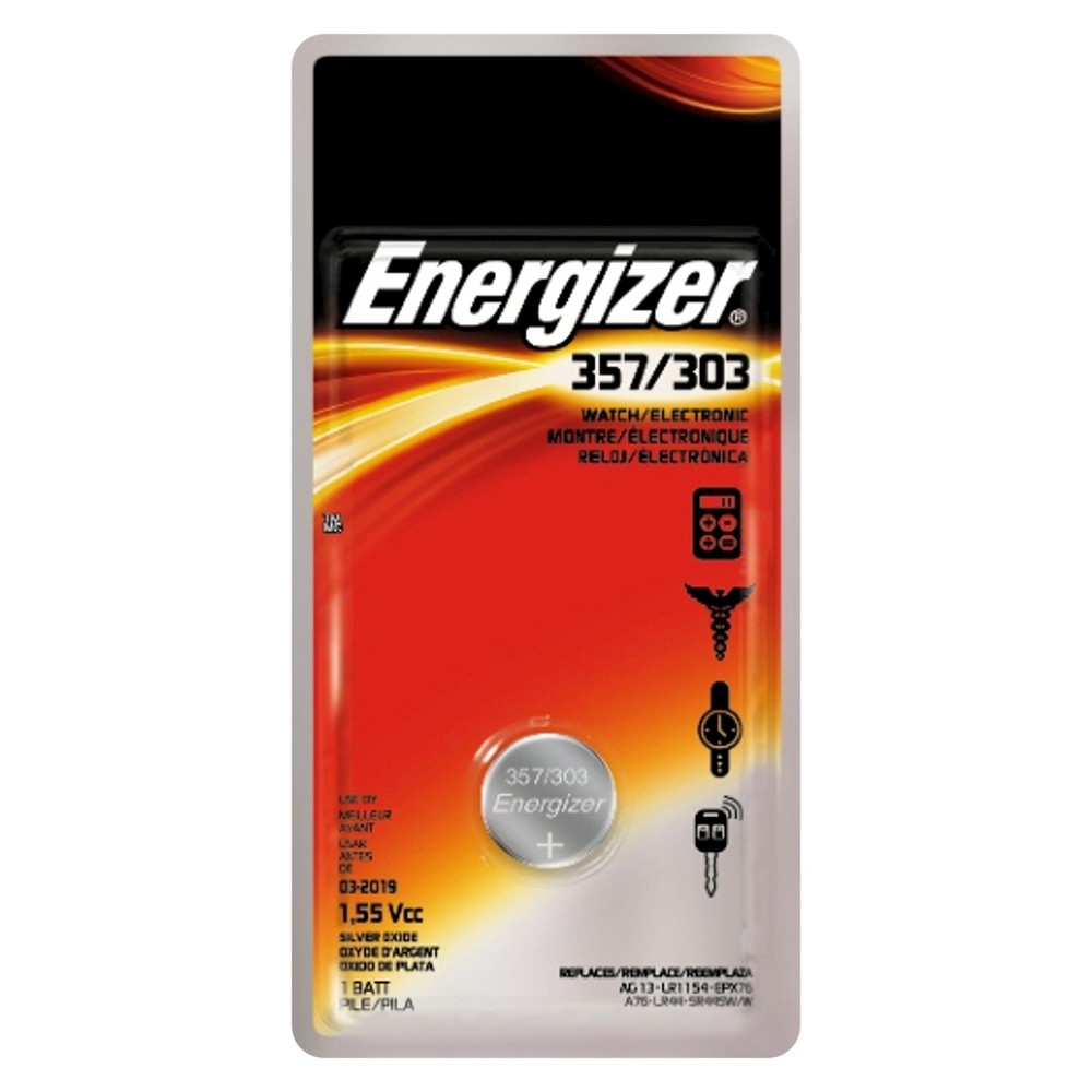 UPC 039800109590 product image for Energizer Silver Oxide 357/303 Battery 1 Count (357BPZ) | upcitemdb.com