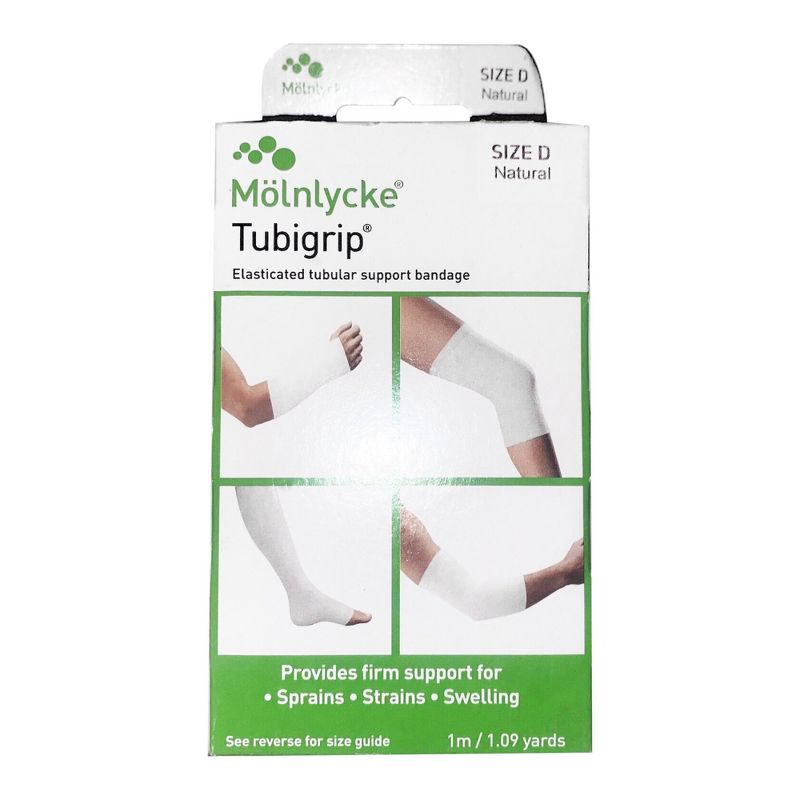 Tubigrip Natural Pull On Sleeve - Tubular Elastic Compression Support Bandage, 1 of 3