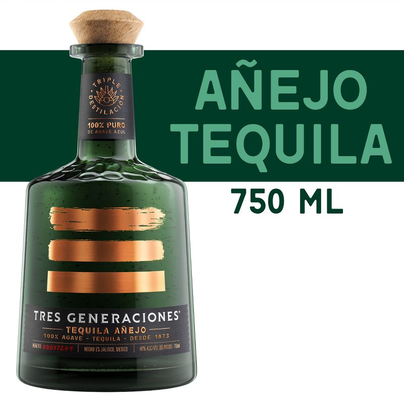 Tres Generaciones Anejo Tequila - 750ml Bottle, 4 of 9