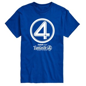 Men's - Marvel - Fantastic Four Circle Logo Short Sleeve Graphic T-Shirt - 1 of 3