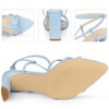 Perphy Pointed Toe Slingback Chunky Heel Sandals for Women - 3 of 4