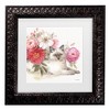 Trademark Fine Art Lisa Audit Obviously Pink 21 Square Matted Framed Art Frame - 2 of 4