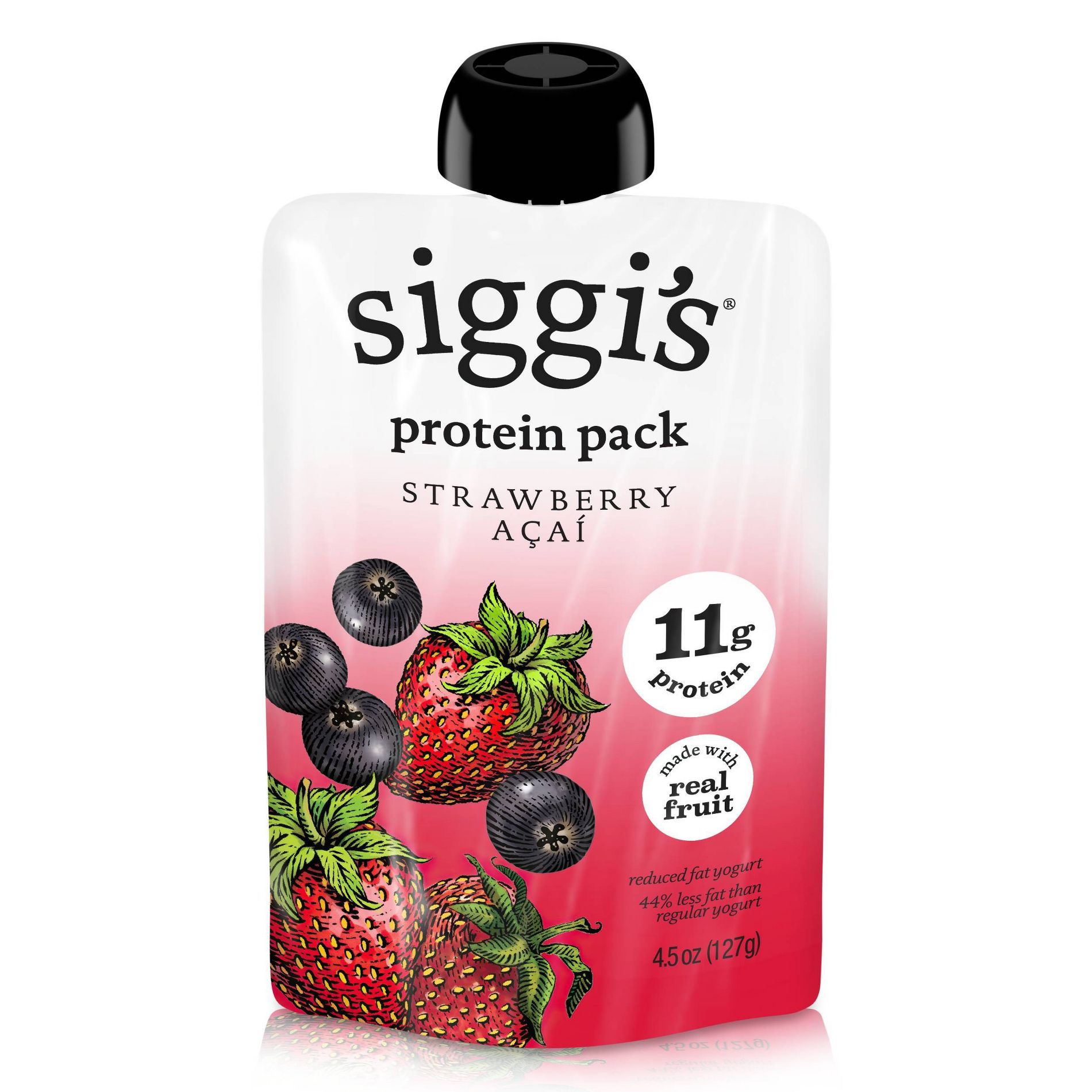siggi's Strawberry Acai Traditional Yogurt - 4.5oz