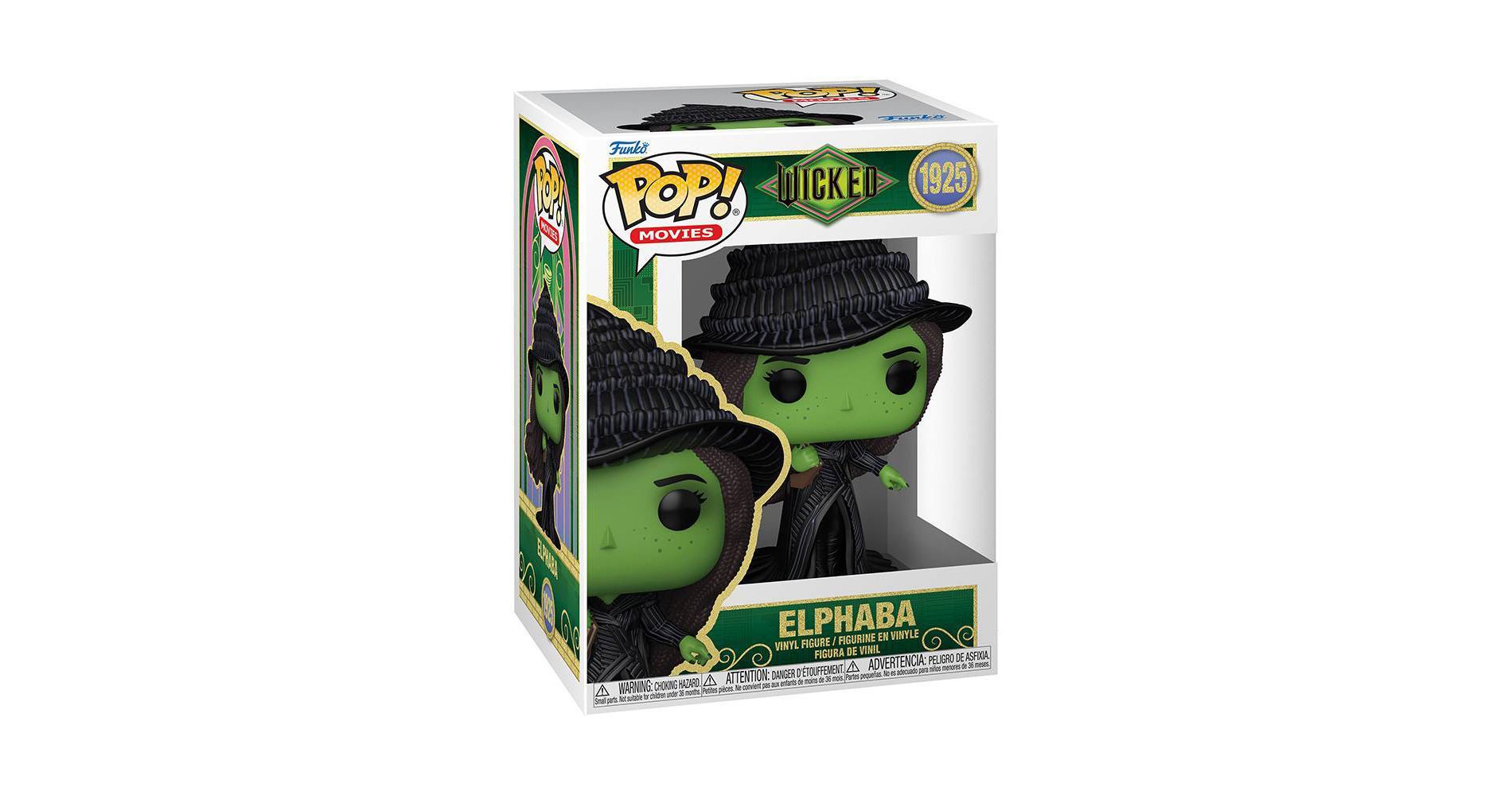 Funko Pop! Movies: Wicked - Elphaba Vinyl Pop Figure #1925