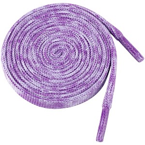 INSPIRE CHIC Gradient Colors Flat Shoelaces for Boots Sneakers 2 Pairs - 1 of 4