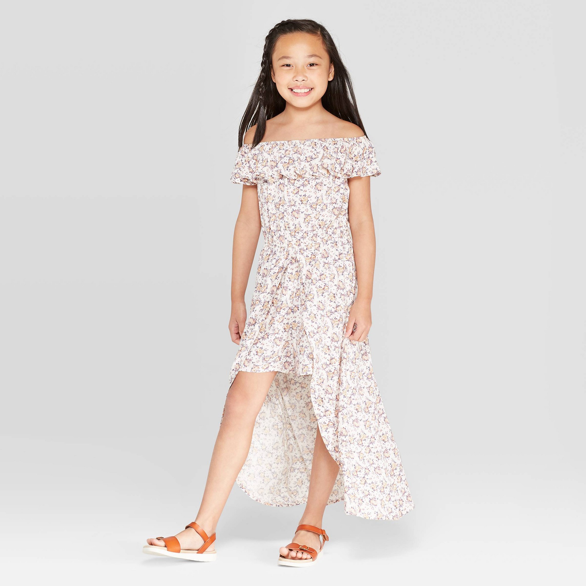 Girls walk 2025 through romper dress