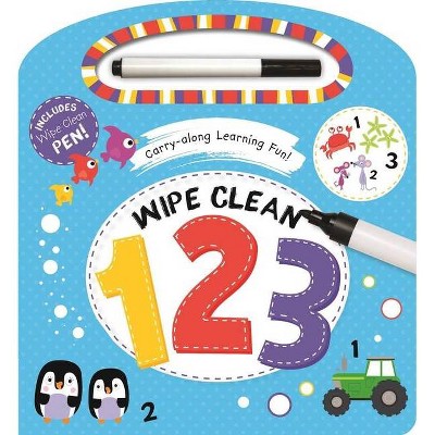 Wipe Clean Carry & Learn: 123 - by  Igloobooks (Board Book)