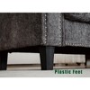 104.5" 5-Seater Chenille L-Shaped Sectional Sofa with Storage Ottoman & Reversible Chaise - 3 of 4
