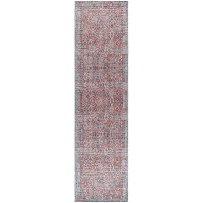Farrell Traditional Machine Washable Rug Blue - Artistic Weavers