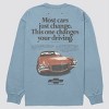 Men's Chevrolet Long Sleeve Crewneck T-Shirt - Light Blue - image 2 of 4