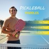 Aukfa Thermoformed Pickleball Paddle – Hot Press Molded Carbon Fiber Face with 16mm Polypropylene Core & Fabric Woven Spin Surface - 3 of 4