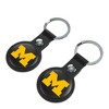 Keyscaper NCAA Big Ten Universities Insignia Black Airtag Holder 2-Pack - 2 of 4