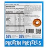 Crisp Power Protein Pretzels, Sea Salt, 6 Bags, 1.75 oz (50 g) Each - 2 of 4