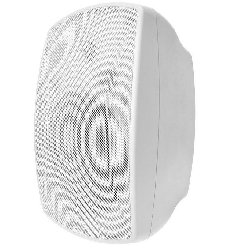 Monoprice 8in. Weatherproof 2-Way 70V Indoor/Outdoor Speaker, White (Each) For Use In Whole Home Audio Systems, Restaurants, Bars, Retail stores, 1 of 7