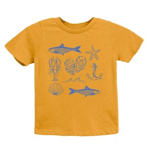 The Juniper Shop Nautical Outline Collage Youth Short Sleeve Tee - 1 of 4