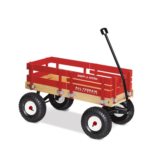 Buy Radio Flyer All Terrain Cargo Wagon Red For Usd 117 99