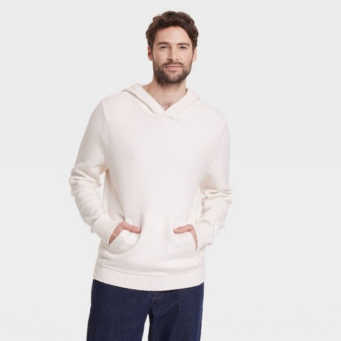 Men's hooded pullover sweater sale