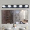 DAKAFUL LED Bathroom Vanity Light, with Multi 360° Rotatable Acrylic Up&Down Heads, Stepless Dimmable Wall Lights Over Mirror,for Bathroom/Bedroom - 3 of 4