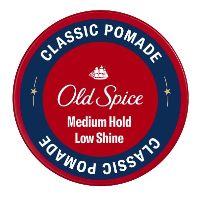 Old Spice Classic Pomade Medium Hold with Low Shine - 2.22oz