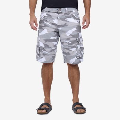 X RAY Men's Classic Fit 12.5" Inseam Knee Length Cargo Shorts (Big & Tall)