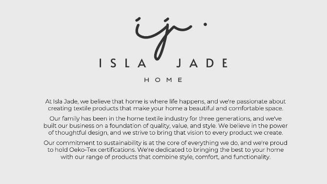 Fiber Mattress Pad - Isla Jade, 2 of 7, play video