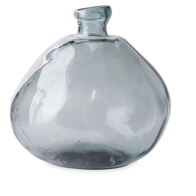VivaTerra Recycled Round Glass Balloon Vase, 13", 1 of 3