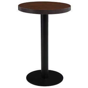 vidaXL Bistro Table Dark Brown 19.7 in. MDF - 1 of 4