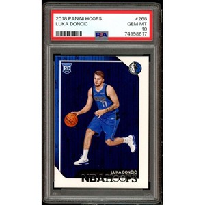 Luka Doncic Rookie Card 2018-19 Hoops #268 PSA 10 - 1 of 2