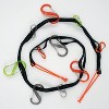 Nite Ize GearLine Hanging Organization System - for Camping, Hiking & Outdoor - Webbing Line with S-Biner Clips & Bendable Gear Ties - Multicolor - 3 of 4
