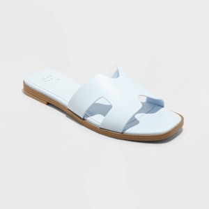 Women's Nina Slide Sandals with Memory Foam Insole - A New Day™ - 1 of 4