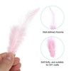 Unique Bargains DIY Dream Catcher Earrings Saddle Hackle Rooster Feathers 50 Pcs - 3 of 4