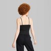 Women's Slim Fit Cropped Cami Tank Top - Wild Fable™ - image 3 of 3