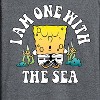 Men's - SpongeBob SquarePants - I'am One With The Sea Long Sleeve Graphic T-Shirt - 2 of 4
