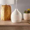 300ml Cutout Ceramic Color-Changing Oil Diffuser White - Opalhouse™ - image 2 of 4