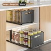 GustoWave Pull out Cabinet Organiser Fixed with Adhesive Nano Film, Heavy Duty Kitchen Storage Drawer, Sliding Mesh Cabinet Basket - 4 of 4