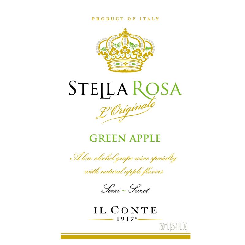 Stella Rosa Green Apple White Wine - 750ml Bottle, 4 of 11